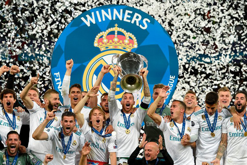 Реал Мадрид в третий раз завоевал кубок Лиги чемпионов