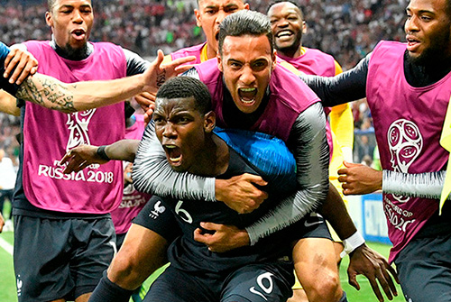 Французы вышли в финал чемпионата мира по футболу