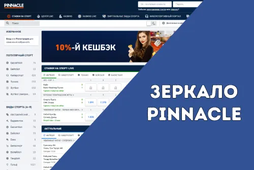 Зеркало Pinnacle